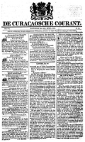 De Curacaosche Courant (4 April 1818)
