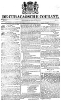 De Curacaosche Courant (25 April 1818)