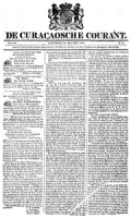 De Curacaosche Courant (9 Mei 1818)