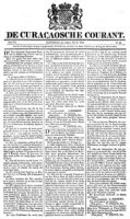 De Curacaosche Courant (25 Juli 1818)