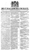 De Curacaosche Courant (8 Augustus 1818)