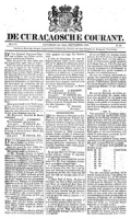 De Curacaosche Courant (19 September 1818)