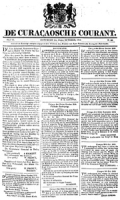 De Curacaosche Courant (31 October 1818)