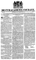 De Curacaosche Courant (27 Februari 1819)