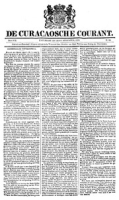 De Curacaosche Courant (21 Augustus 1819)