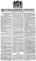 De Curacaosche Courant (28 Augustus 1819)