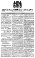 De Curacaosche Courant (23 October 1819)