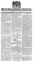De Curacaosche Courant (15 April 1820)