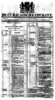 De Curacaosche Courant (14 October 1820)
