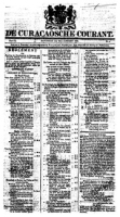 De Curacaosche Courant (6 Januari 1821)