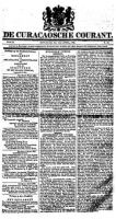 De Curacaosche Courant (7 April 1821)