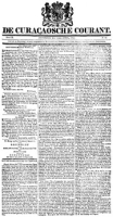 De Curacaosche Courant (21 April 1821)