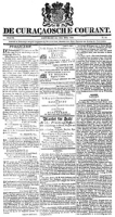 De Curacaosche Courant (5 Mei 1821)