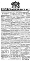 De Curacaosche Courant (22 September 1821)