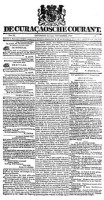 De Curacaosche Courant (1 November 1823)