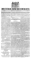De Curacaosche Courant (8 Januari 1825)