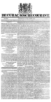 De Curacaosche Courant (19 Maart 1825)
