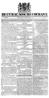 De Curacaosche Courant (26 Maart 1825)