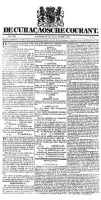 De Curacaosche Courant (31 Maart 1825)