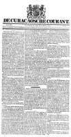 De Curacaosche Courant (12 November 1825)
