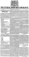 De Curacaosche Courant (22 April 1826)