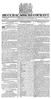 De Curacaosche Courant (16 September 1826)
