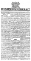 De Curacaosche Courant (21 October 1826)