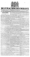 De Curacaosche Courant (17 Mei 1828)