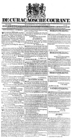 De Curacaosche Courant (9 Augustus 1828)