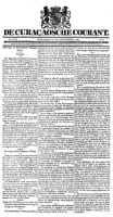 De Curacaosche Courant (13 September 1828)