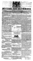 De Curacaosche Courant (6 Februari 1830)