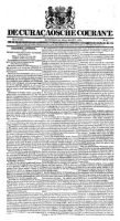 De Curacaosche Courant (20 Maart 1830)