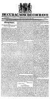 De Curacaosche Courant (8 Mei 1830)
