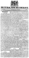 De Curacaosche Courant (22 Mei 1830)