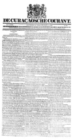 De Curacaosche Courant (28 Augustus 1830)