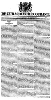 De Curacaosche Courant (18 September 1830)