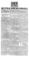 De Curacaosche Courant (9 April 1831)