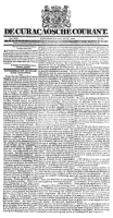 De Curacaosche Courant (16 April 1831)