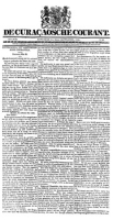 De Curacaosche Courant (24 September 1831)