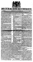 De Curacaosche Courant (15 October 1831)