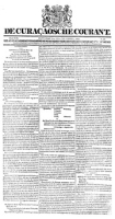 De Curacaosche Courant (12 November 1831)