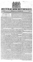 De Curacaosche Courant (15 September 1832)