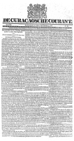 De Curacaosche Courant (22 September 1832)