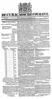 De Curacaosche Courant (3 November 1832)