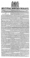 De Curacaosche Courant (13 Juli 1833)