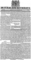 De Curacaosche Courant (28 September 1833)