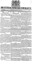 De Curacaosche Courant (23 November 1833)