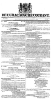 De Curacaosche Courant (22 October 1836)