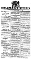 De Curacaosche Courant (16 Maart 1839)