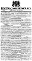 De Curacaosche Courant (12 Maart 1842)